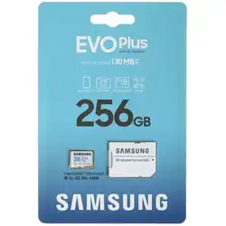 Флеш (Flash) карты Samsung EVO Plus MB-MC256KA/EU (256 ГБ)