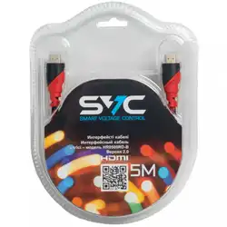 Кабель интерфейсный SVC HR0500RD-B (HDMI - HDMI)