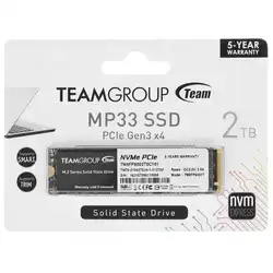 Внутренний жесткий диск Team Group MP33 TM8FP6002T0C101 (SSD (твердотельные), 2 ТБ, M.2, PCIe)
