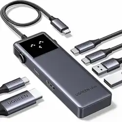 Док-станция UGREEN HUB CM888 6-in-1 USB-C Hub UGREEN 35998