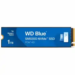 Внутренний жесткий диск Western Digital Blue SN5000 WDS100T4B0E (SSD (твердотельные), 1 ТБ, M.2, PCIe)