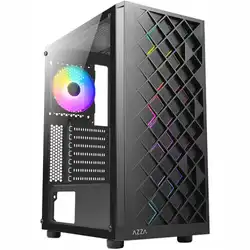 Корпус AZZA  Spectra Black CSAZ-280B SPECTRA (Игровые, Midi-Tower)