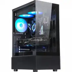 Корпус Formula Crystal Z1 Black CRYSTAL Z1 (Игровые, Midi-Tower)