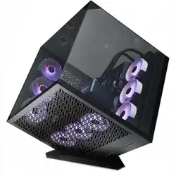 Корпус AZZA  CUBE PLUS Black CSAZ-1002 CUBE+ (Игровые, Midi-Tower)