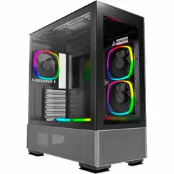 Корпус Montech SKY TWO Black SKY TWO BL (Игровые, Midi-Tower)