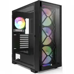 Корпус Montech AIR 1000 PREMIUM BLACK (Игровые, Midi-Tower)