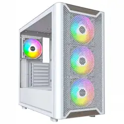 Корпус Montech XR WOOD WHITE (Игровые, Midi-Tower)