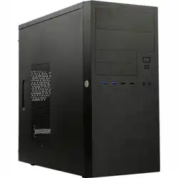 Корпус Powerman ES555 500W Black 6184134 (Бюджетные, Mini-Tower)