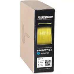Расходный материалы для 3D-печати Filamentarno! 3D Prototyper S-Soft пластик Filamentarno! желтый/1.75мм/750гр PSS175Ж750