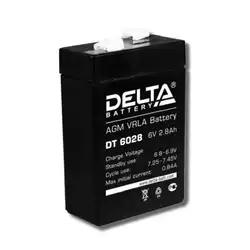 Сменные аккумуляторы АКБ для ИБП Delta Battery DT 6028 (6 В)