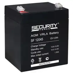 Сменные аккумуляторы АКБ для ИБП Security Force SF 12045 (12 В)