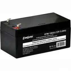 Сменные аккумуляторы АКБ для ИБП ExeGate DTM 12032 EX282959RUS (12 В)