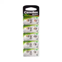Батарейка CAMELION Alkaline AG4-BP10(0%Hg) 10 шт. в блистере