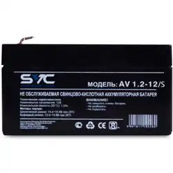 Сменные аккумуляторы АКБ для ИБП SVC AV1.2-12/S (12 В)