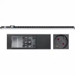 Распределитель питания Cabeus PDU-32-24S-B-T