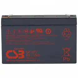 Сменные аккумуляторы АКБ для ИБП CSB GP672 GP672 CSB (6 В)