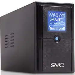 Источник бесперебойного питания SVC V-500-L-LCD (Линейно-интерактивные, Напольный, 500 ВА, 300)