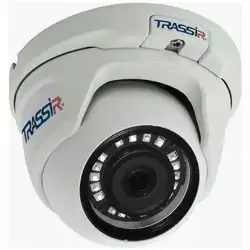 IP видеокамера Trassir TR-D2S5-NOPOE V2 (Купольная, Уличная, Проводная, 3.6 мм, 1/2.9", 2 Мп ~ 1920×1080 Full HD)