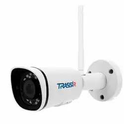 IP видеокамера Trassir TR-D2121IR3W V3 (Цилиндрическая, Уличная, WiFi + Ethernet, 2.8 мм, 1/2.7", 2 Мп ~ 1920×1080 Full HD)