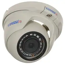 IP видеокамера Trassir TR-D4S5 (Купольная, Уличная, Проводная, 2.8 мм, 1/2.7", 4 Мп ~ 2688×1520)
