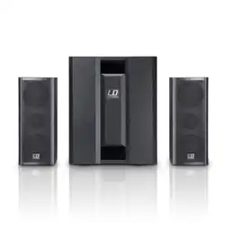 Сабвуфер LD Systems Комплект акустики LDDAVE8ROADIE (Черный)