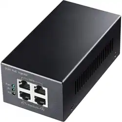 PoE инжектор CUDY POE220 (2 порта, 60 Вт)