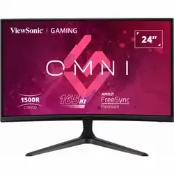 Монитор Viewsonic VX2418C (23.6 ", VA, FHD 1920x1080 (16:9), 165 Гц)