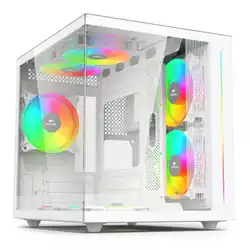 Корпус Wintek Cube V900-W TG White (Игровые, Mini-Tower)