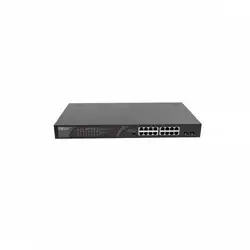 Коммутатор Ruijie RG-ES118GS-P (1000 Base-T (1000 мбит/с), 2 SFP порта)