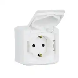 Розетка Legrand Розетка с крышкой, 782373, Forix 16A 250В IP44
