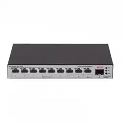 Коммутатор H3C S1600V2-10P-HPWR L2 Ethernet Switch LS-1600V2-10P-HPWR-GL (1000 Base-T (1000 мбит/с), 1 SFP порт)