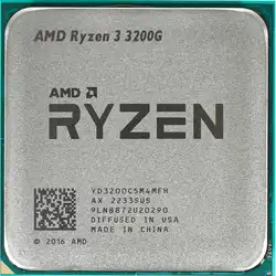 Процессор AMD Ryzen 3 3200G YD3200C5M4MFH OEM (4, 3.6 ГГц, 4 МБ, OEM)