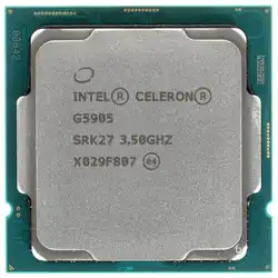 Процессор Intel Celeron G5905 OEM SRK27 OEM (2, 3.5 ГГц, 4 МБ, OEM)