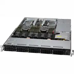Сервер Supermicro SYS-120C-TN10R/6330 (1U Rack, Xeon Gold 6330, 2000 МГц, 28, 42, 4 x 32 ГБ, SFF 2.5", 10)