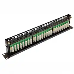 Патч-панель Suprlan Патч-панель Suprlan 10-0406 19" 1U 48xRJ45 кат.5E UTP (48 портов, UTP, Cat. 5e)