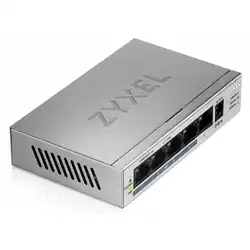 Коммутатор Zyxel GS1005HP GS1005HP-EU0101F (1000 Base-TX (1000 мбит/с))
