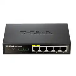 Коммутатор D-link DGS-1005P (1000 Base-TX (1000 мбит/с))