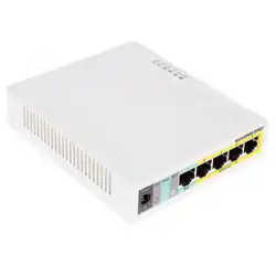 Коммутатор Mikrotik RB260GSP (1000 Base-TX (1000 мбит/с), 1 SFP порт)