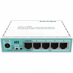 Маршрутизатор Mikrotik hEX RB750Gr3 RB750Gr3 hEX (10/100/1000 Base-TX (1000 мбит/с))