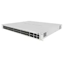 Коммутатор Mikrotik CRS354-48P-4S+2Q+RM (1000 Base-TX (1000 мбит/с), 6 SFP портов)