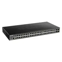 Коммутатор D-link DGS-1250-52X/A1A (1000 Base-TX (1000 мбит/с), 4 SFP порта)