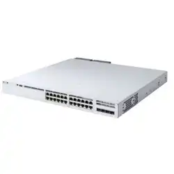 Коммутатор Cisco Catalyst 9300L C9300L-24P-4X-A (1000 Base-TX (1000 мбит/с), 4 SFP порта)