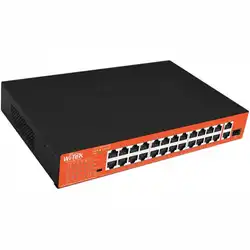 Коммутатор Wi-Tek WI-PS526GH (100 Base-TX (100 мбит/с), 1 SFP порт)