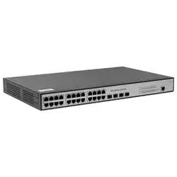 Коммутатор SNR Управляемый гигабитный POE SNR-S2982G-24T-POE (1000 Base-TX (1000 мбит/с), 4 SFP порта)