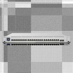 Коммутатор Ubiquiti Коммутатор 24PORT 2.5GBE USW-ENTERPRISE-24-POE (2.5 GBase-T (2500 мбит/с), 2 SFP порта)