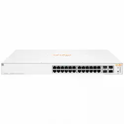 Коммутатор HPE Aruba Instant On 1930 24G Class4 PoE 4SFP/SFP+ 370W Switch JL684B (1000 Base-TX (1000 мбит/с), 4 SFP порта)