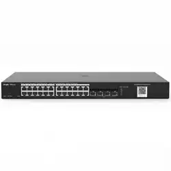 Коммутатор Ruijie RG-NBS3100-24GT4SFP-P (1000 Base-TX (1000 мбит/с), 4 SFP порта)