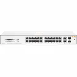 Коммутатор HPE Aruba Instant On 1430 26G 2SFP Switch R8R50A (1000 Base-TX (1000 мбит/с), 2 SFP порта)