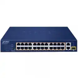 Коммутатор Planet FGSD-2621P (100 Base-TX (100 мбит/с), 1 SFP порт)