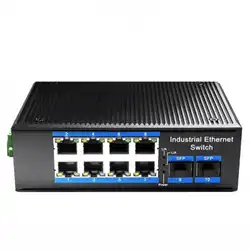 Коммутатор CUDY IG1008S2P (1000 Base-TX (1000 мбит/с), 2 SFP порта)